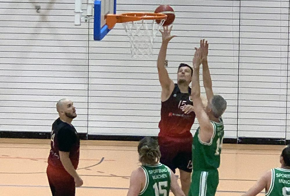 Ergebnis der Herren gegen den Sportbund München