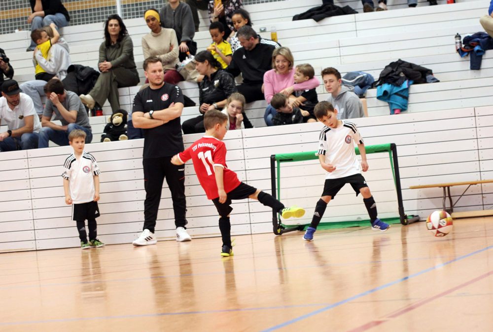 LVM Cup Turnier des Fußball Kindergarten in der Glückauf Halle