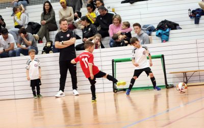 LVM Cup Turnier des Fußball Kindergarten in der Glückauf Halle