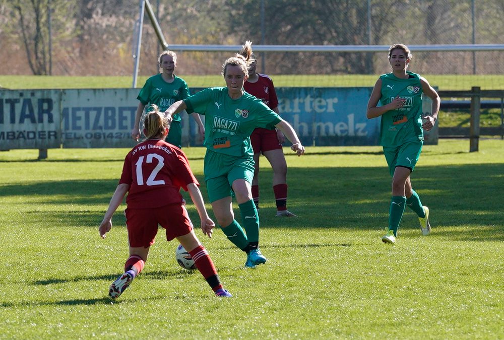 Ergebnis der Damen SG gegen den SV RW Überacker II