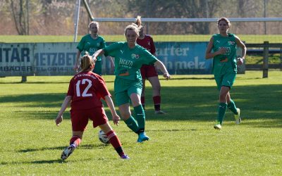 Ergebnis der Damen SG gegen den SV RW Überacker II