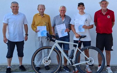 Abschluss Veranstaltung für das Team TSV beim diesjährigen Stadtradeln