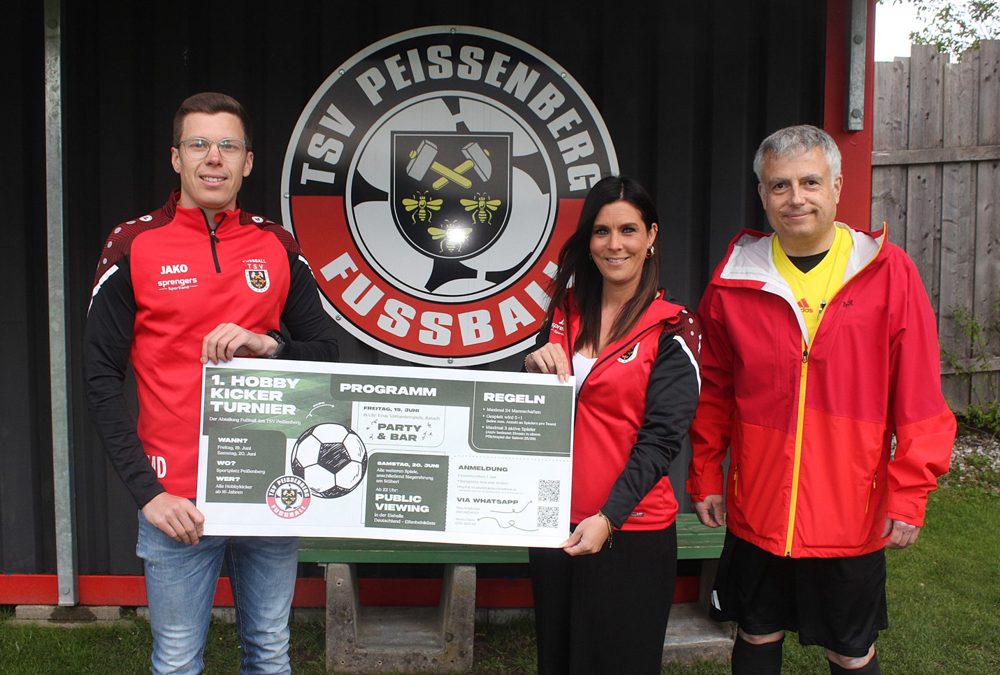 1. Hobby-Kicker-Turnier im Peißenberger Sportstadion am 19./20.06.2026, jetzt noch anmelden und dabei sein