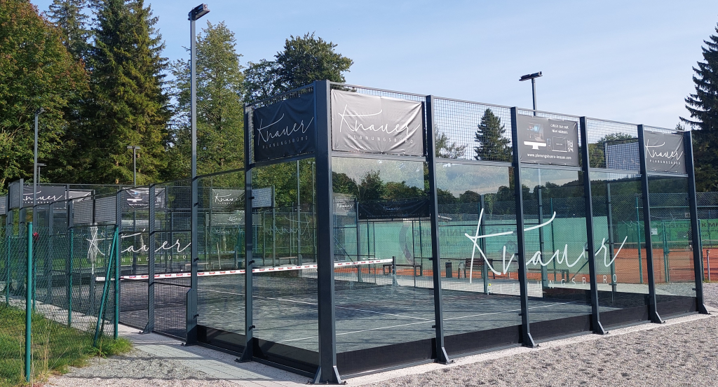 TSV Padel Tennis Anlage Foto von ersten Platz.